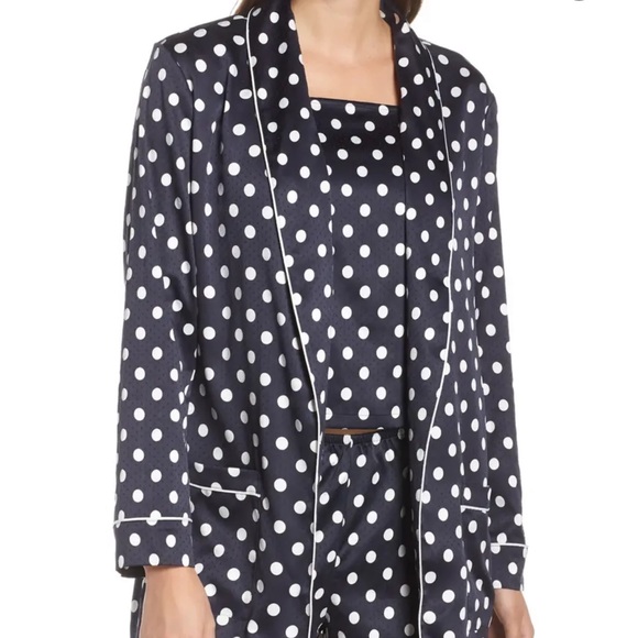 Something Navy Woven Blazer - Polka Dot - Picture 6 of 6